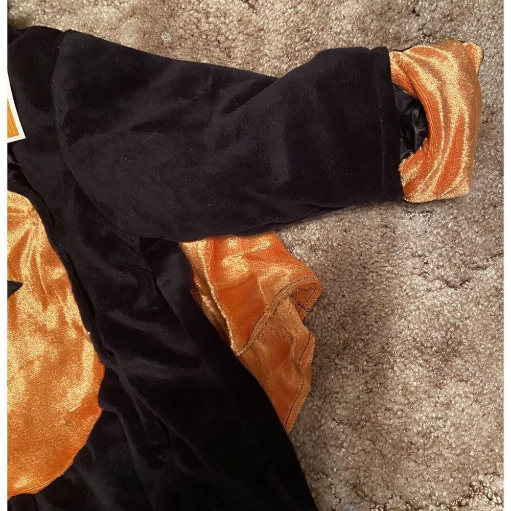 BAT ONE PIECE BUNTING SACK BAG HALLOWEEN COSTUME BABY INFANT TODDLER XS 0-9 MOS - Picture 2 of 5